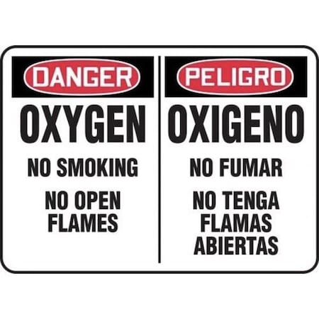 Accuform OSHA DANGER BILINGUAL Safety Sign SBMCHL092XP SBMCHL092XP